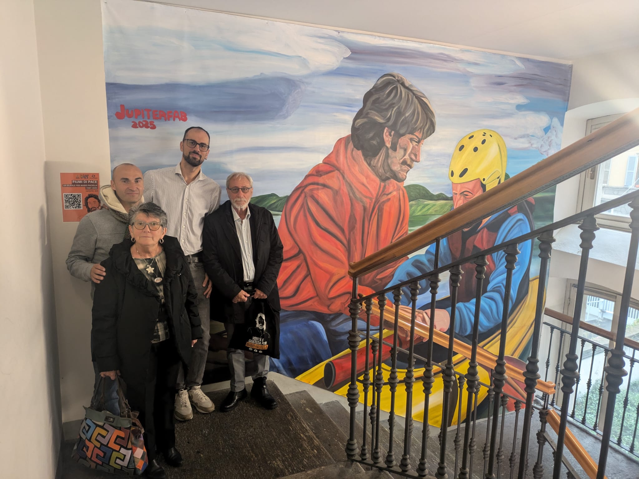 Fiumi di Pace mural